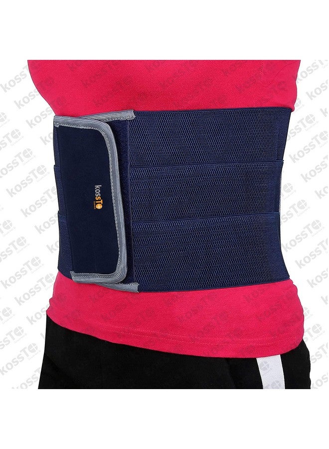 kossto Rubber abdominal belt after delivery for tummy reduction| Lumbo Sacral| Lower Back Pain Relief| Breathable Belt for Men and Women Universal (Waist-Small,Medium,Large,XL - Image 5
