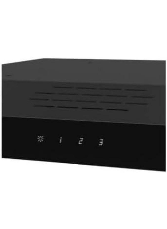 بيورتي شفاط  بيورتي PTSLIM PLUS BL 90 إضاءة ليد - قوة شفط 450 م3/ساعة (أسود) مع ريموت  - Image 2