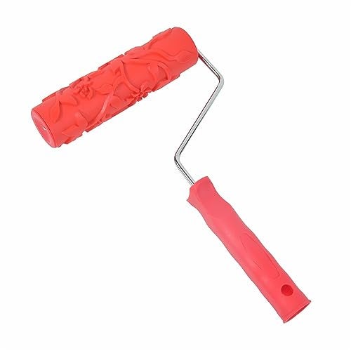 Nichiyo 7'' Texture Roller DIY Decorative Art Pattern Paint Roller Rubber Roller for Walls, Furnitures and Floors Decoration(EG288T) - Image 2