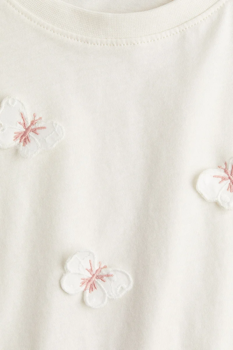 H&M Motif-detail t-shirt