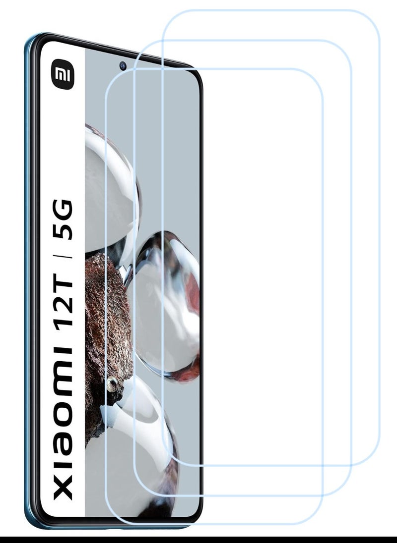 أكاليكس 3   قطع، حماية شاشة،  لهاتف شاومي 12T  ، جودة ممتازة. - Image 1