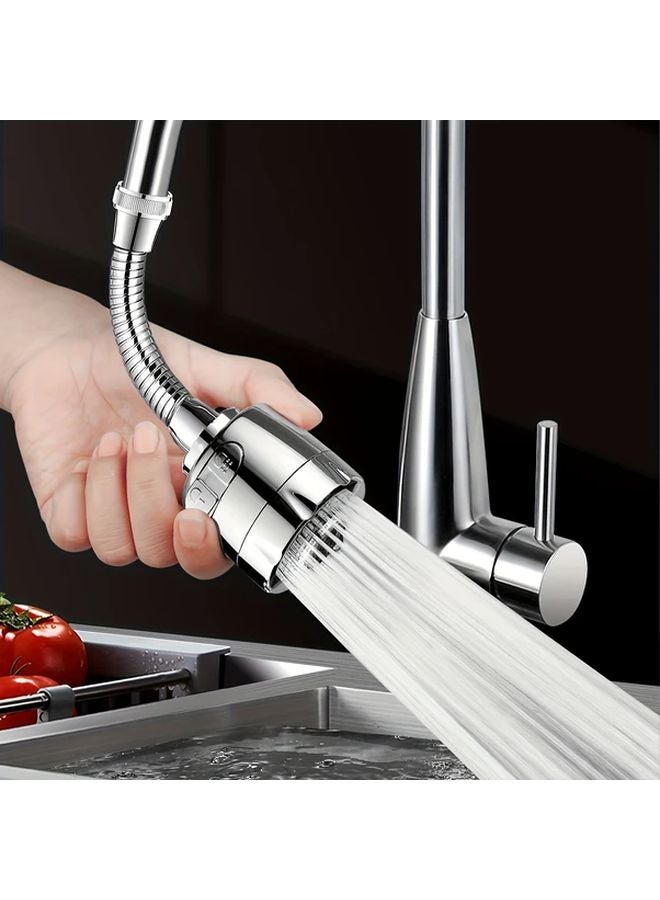 Long Style Two Stage Bubbler Rotatable Vegetable Washing Basin Splash Guard Faucet Attachment - Image 2