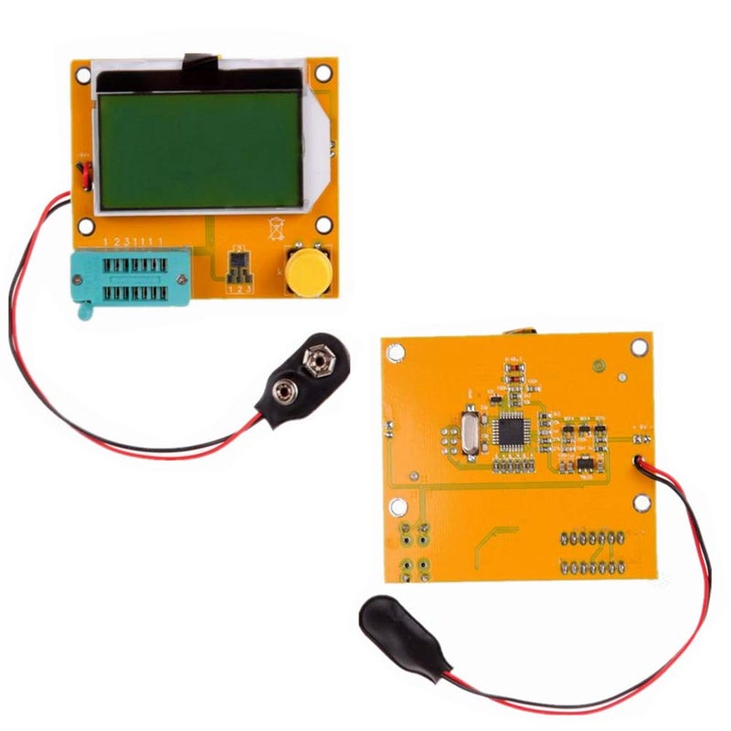 AiTrip LCR-T4 Mega328 Digital Transistor Tester Resistance Capacitance Diode Triode Capacitance Resistance ESR Meter MOS PNP NPN LCR with Case - Image 2