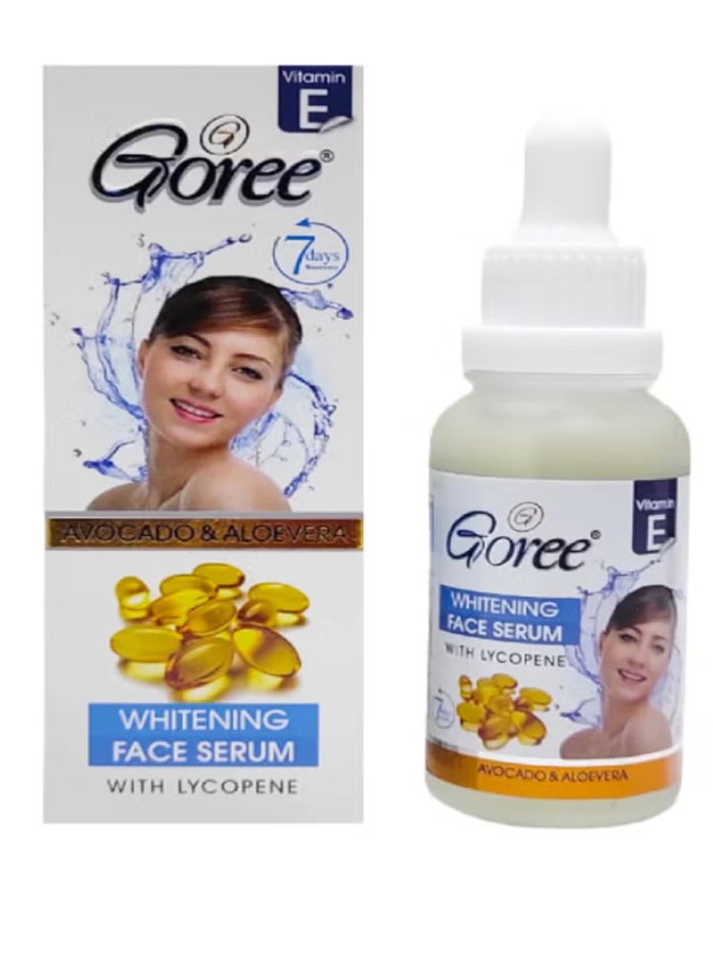 Goree Avocado And Aloevera Whitening Face Serum With Lycopene 30ml - Image 2