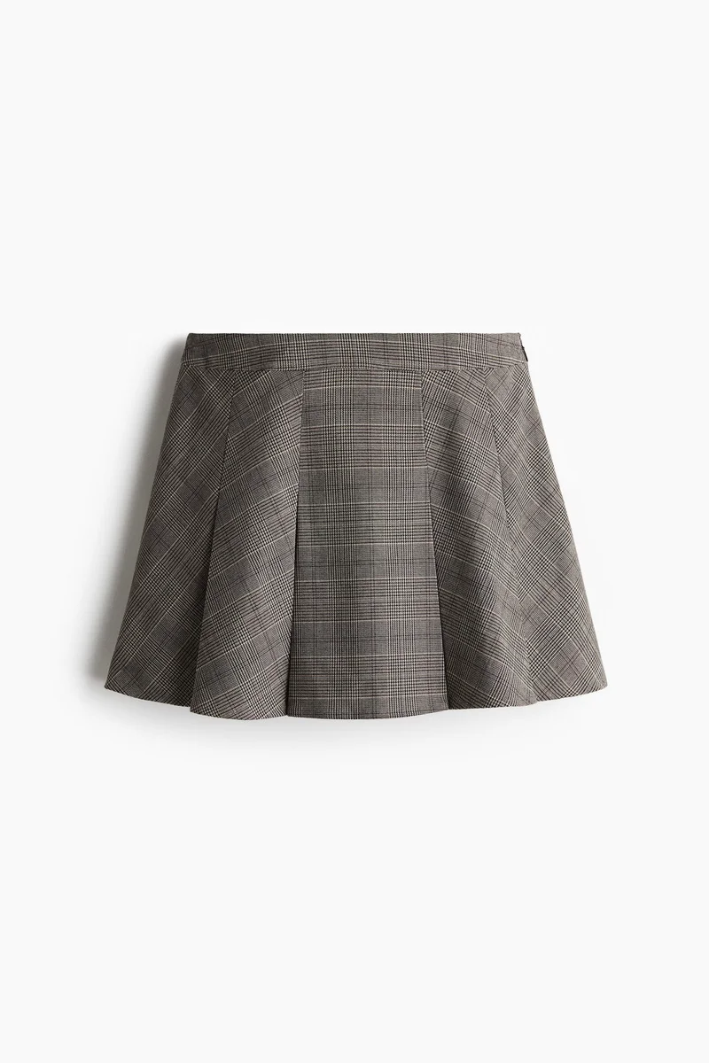 H&M Pleated mini skirt