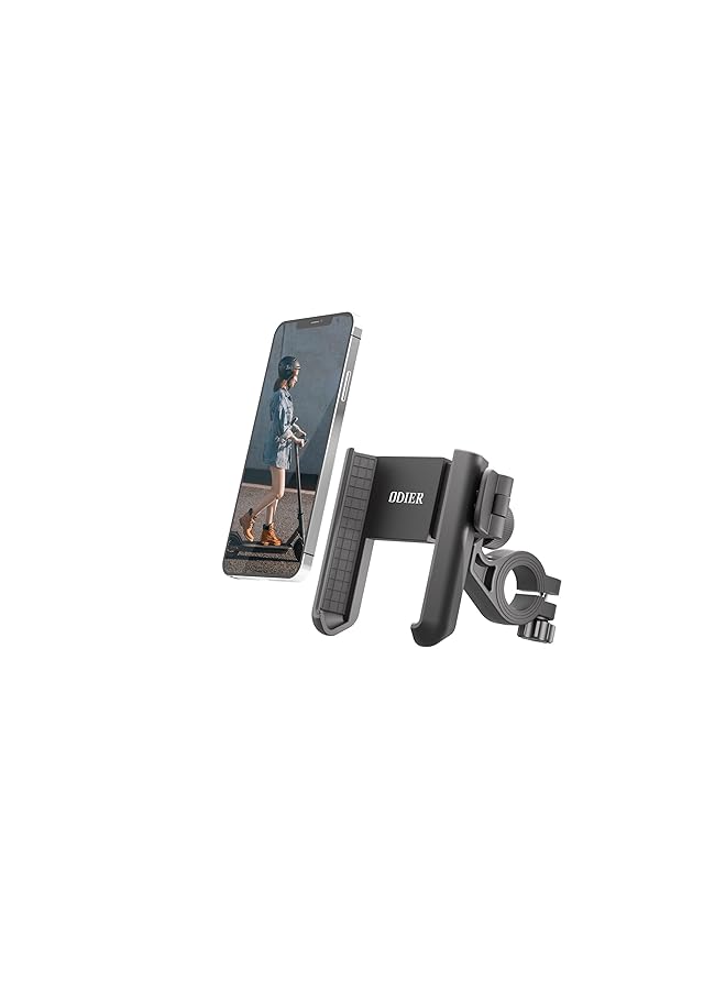 Excefore Bike Phone Mount Holder Scooter Phone Mount 360 Rotatable Handlebar Phone Holder Adjustable Bicycle Motorcycle Scooter Handlebar Phone Clip Accessories For 3.5 Inch 7.0 Inch Smartphone - Image 1
