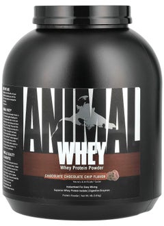 ANIMAL Isolate Loaded Whey Protein Powder Chocolate Chocolate Chip 4 lb (1.81 kg) 
