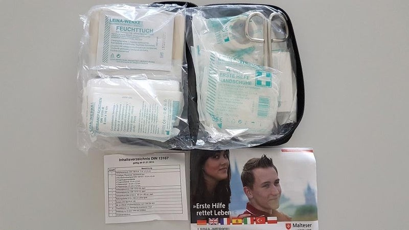 Cartrend Motor Bike First aid Bag, DIN 13167 - Image 5