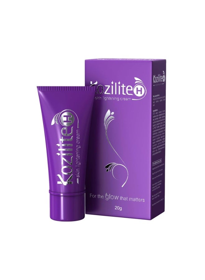 Ethiglo Kozilite-H_ Skin Lightening Cream 20gm - Image 3