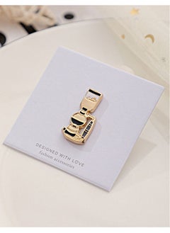 MIBRU Coffee Brooch Golden Syphon 