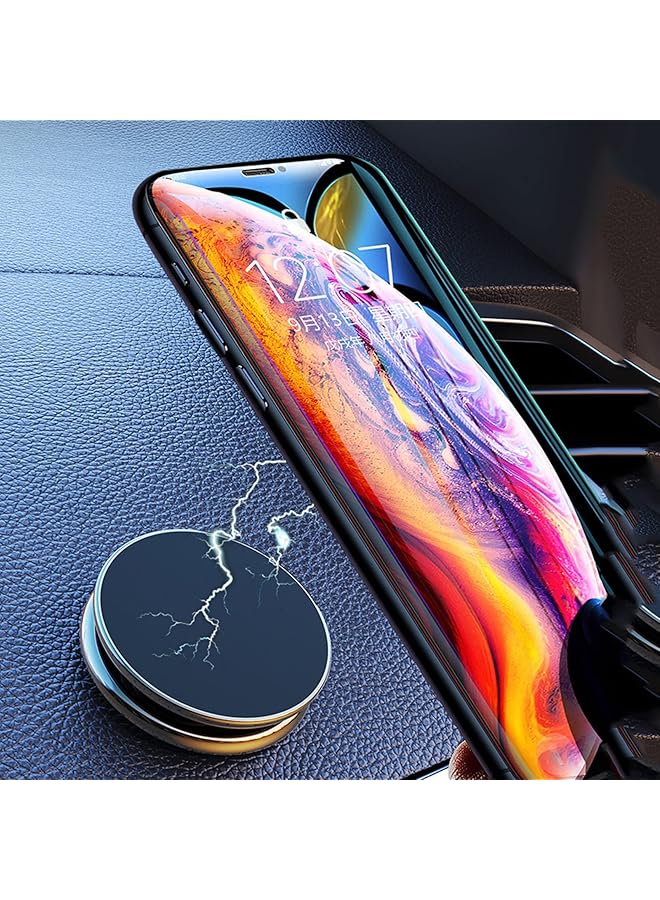 Excefore Magnetic Phone Car Mount, Dashboard Phone Holder For Car, Nano Adhesive, Super Strong Magnets, 360° Rotation, Universal Compatibility For Iphone, Samsung, Lg, Gps, Fits All Smartphones - Image 2