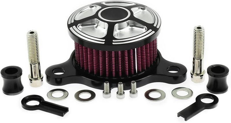 Wivplex Motorcycle Air Cleaner Intake Filter for Harley Sportster - Image 1