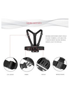Y&D Camera Chest Mount Strap Harness for DJI Osmo Adjustable Cell Phone with Sports Installation Bracket kit Mobile Backpack Clip Holder  - Image 3