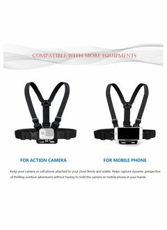 Y&D Camera Chest Mount Strap Harness for DJI Osmo Adjustable Cell Phone with Sports Installation Bracket kit Mobile Backpack Clip Holder  - Image 4