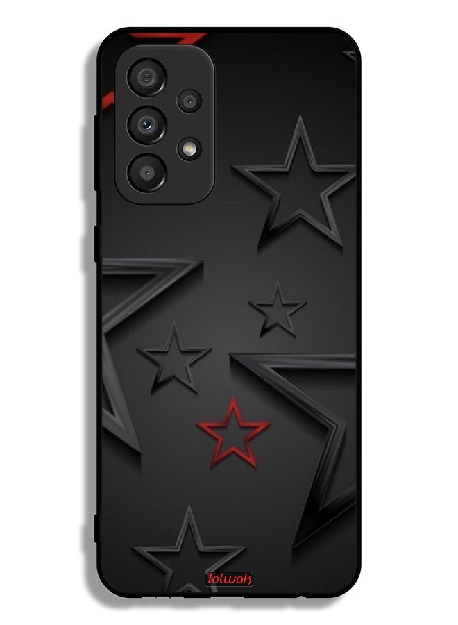 Tolwak غطاء حماية لهاتف سامسونج جالاكسي A33 5G بنمط النجوم - Image 1