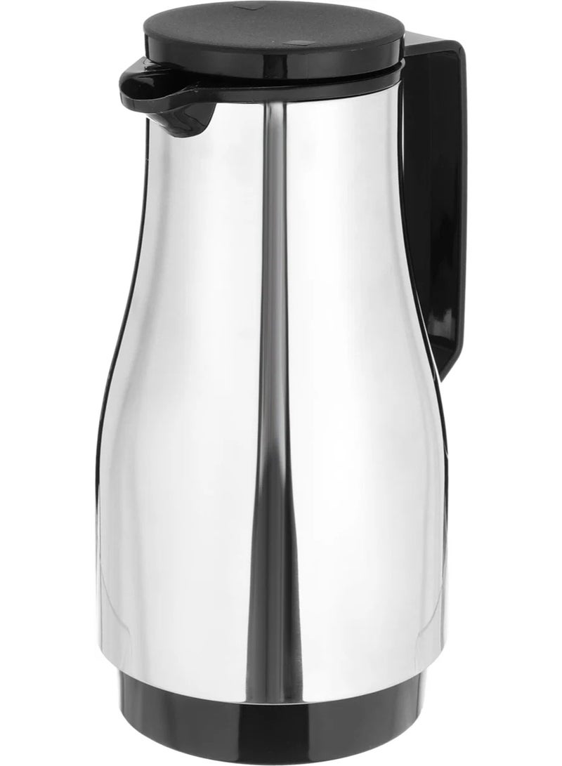 helios Thermos, 1 liter, glass inner case - brown - Image 3