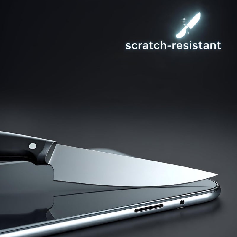 SPCORE Tempered Glass Screen Protector Compatible For iPhone 14 Plus and iPhone 13 Pro Max (6.7 Inch) with Edge to Edge Coverage and Easy Installation Kit (Black) - Image 3