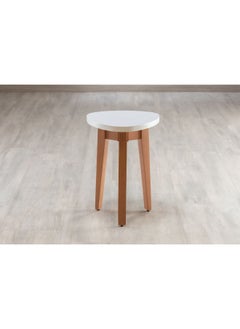 سمارت فرنتشر طاولة جانبية مع سطح من الرخام 40L x 55H x 40W 