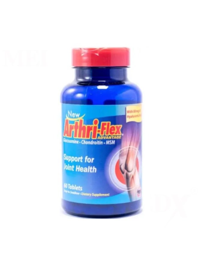 21st Century Arthri-Flex Advantage Tablet With MSM, Glucosamine, Chondroitin & Hyaluronic Acid, For Joint Health, Pack of 60's - Image 1