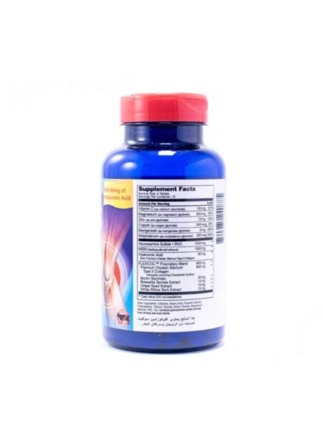21st Century Arthri-Flex Advantage Tablet With MSM, Glucosamine, Chondroitin & Hyaluronic Acid, For Joint Health, Pack of 60's - Image 2