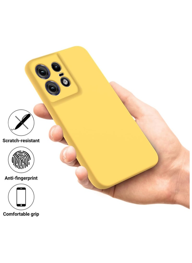 General Motorola Edge 50 Pro Case,Liquid Silicone Phone Case,Shockproof, Drop-proof and Fingerprint-resistant  - Image 3