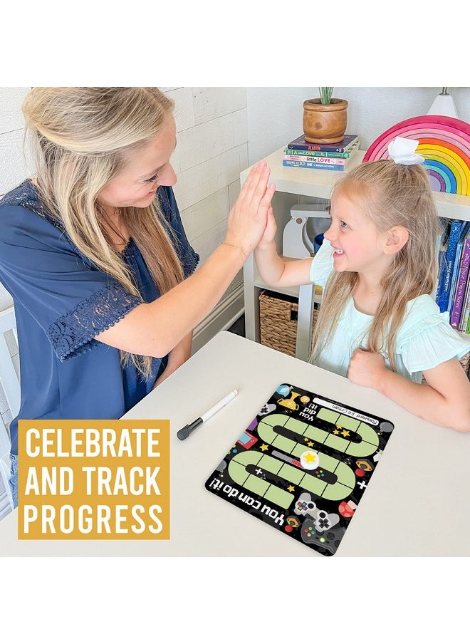 Hadley Designs - Video Games Reward Chart For Kids Behavior Chart For Home - Kids Reward Chart Magnetic Responsibility Chart For Kids, Toddler Reward Chart For Toddlers 2-4 Years, Good Behavior Chart For Kids At Home - Image 1