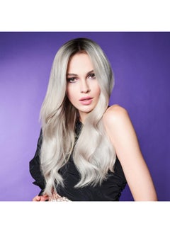 FANOLA Fanola No Yellow Mask, 11.8 oz - Purple Toning Mask to Remove Yellow Tones & Brassiness from Blonde, Silver, Gray, Highlighted and Bleached Hair  - Image 4