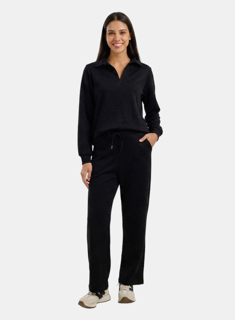 Carina Quarter-Zip Lounge Set - Image 2