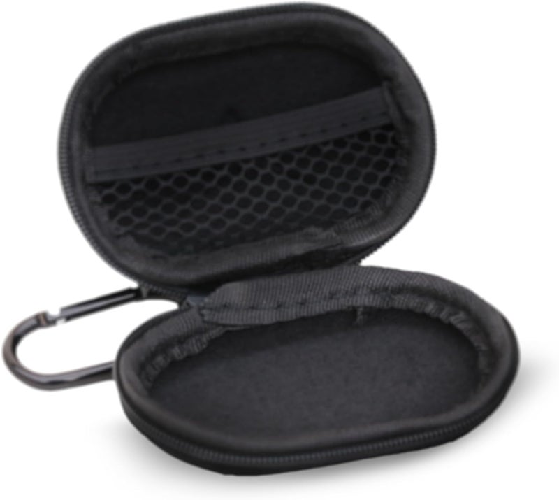 Decibullz - Zipper Headphones Carrying Case, Perfect for Earphones and Earplugs (Black) - Image 2
