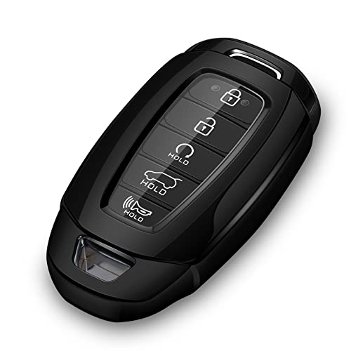 Tengare Car Key Fob Cover Compatible with Hyundai Key Case Protector Keychain Holder - Image 1
