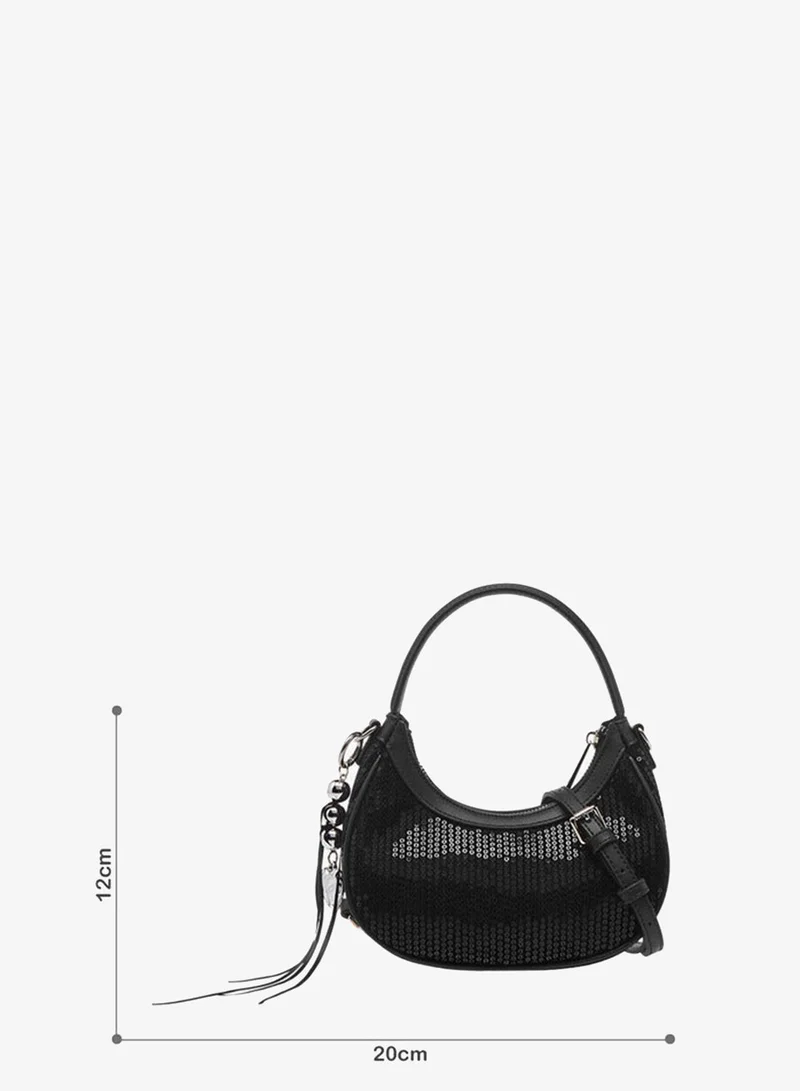 MISSY Sequined Crossbody Bag With Detachable Strap Ramadan Collection