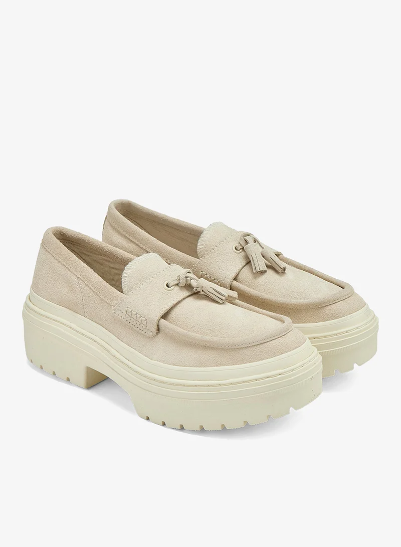 Converse Brown Women's Chuck Taylor All Star Lugged Heel Platform Loafers for Women | Best Price UAE