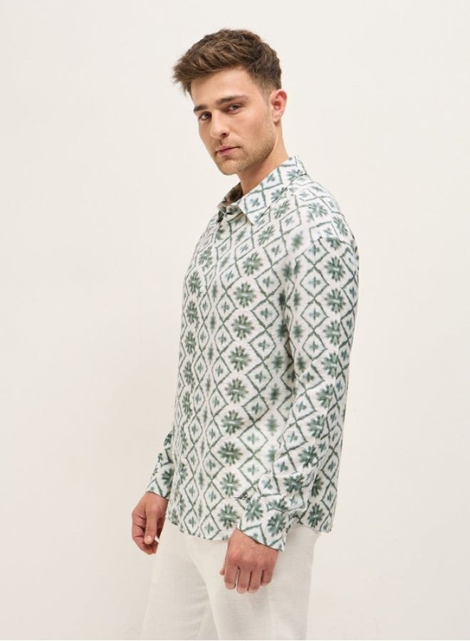 THE BEAR HOUSE Men's Shirt for Casual and Formal Wear | Classic Button-Down Style for Office, Daily Use, Travel, Events & All-Season Outfits | Versatile & Stylish Wardrobe Essential for Every Occasion - Image 3