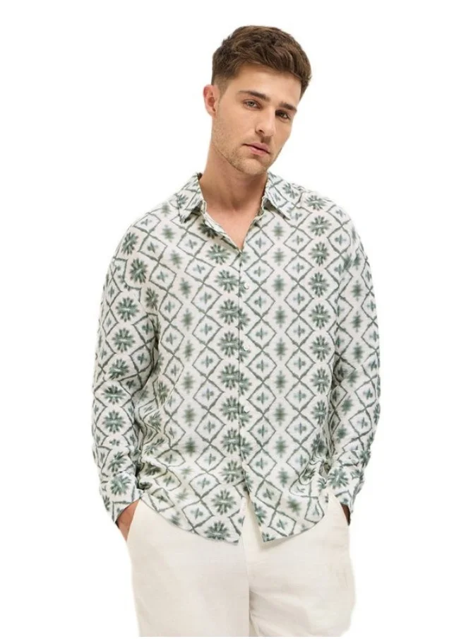 THE BEAR HOUSE Men's Shirt for Casual and Formal Wear | Classic Button-Down Style for Office, Daily Use, Travel, Events & All-Season Outfits | Versatile & Stylish Wardrobe Essential for Every Occasion