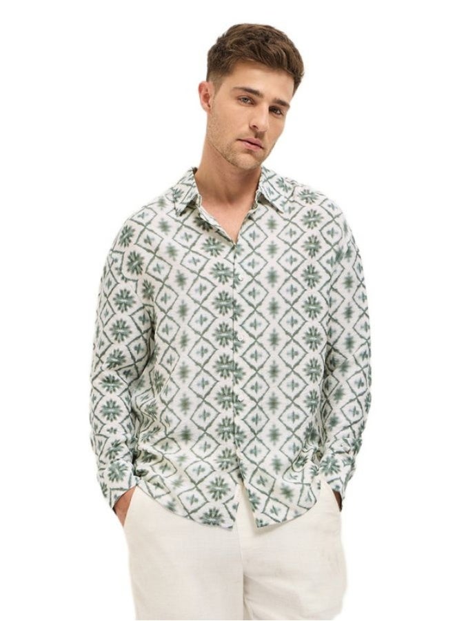 THE BEAR HOUSE Men's Shirt for Casual and Formal Wear | Classic Button-Down Style for Office, Daily Use, Travel, Events & All-Season Outfits | Versatile & Stylish Wardrobe Essential for Every Occasion - Image 1