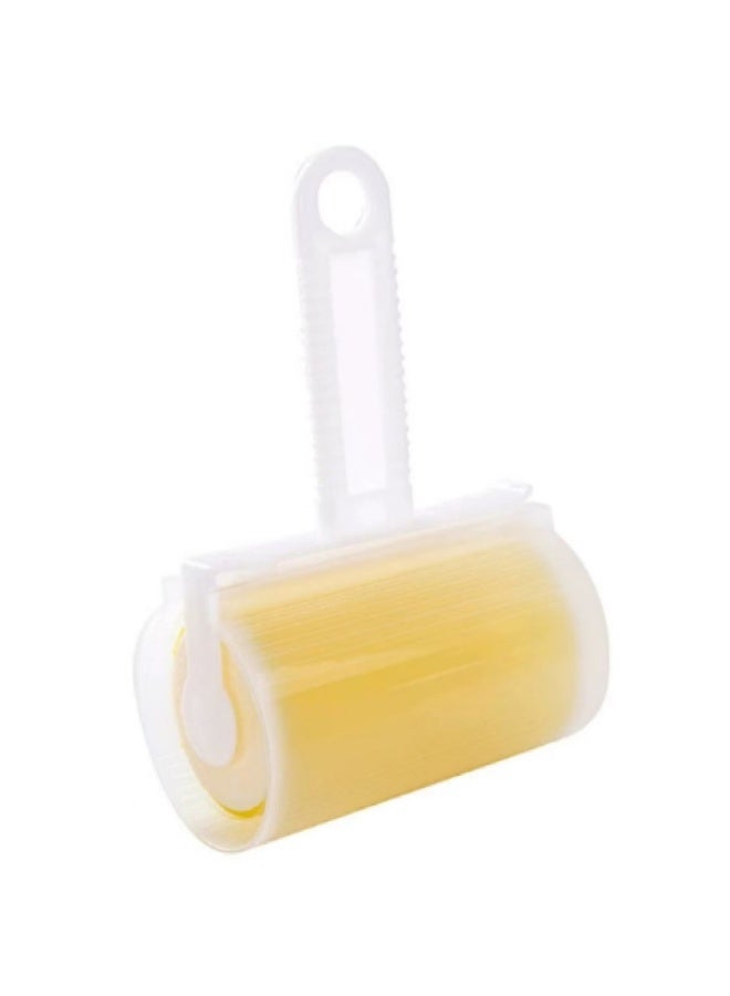 Danube Home Magnus Clothes Lint Roller Easy-To-Use Reusable Removes Lint Hair Dust And Debris From Clothes Furniture Car Seats Ideal For Home And Travel Compact Design 16.5X11 Cm Yellow