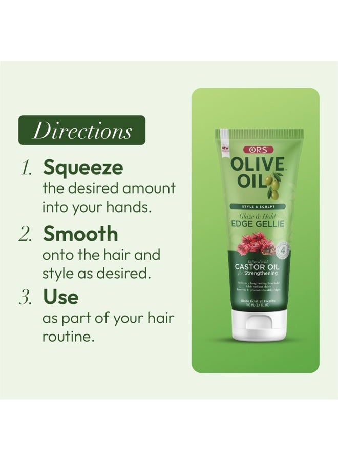 ORS Olive Oil FIX-IT Ors Olive Oil Gellie Glaze And Hold 3.5 Ounce - Image 5