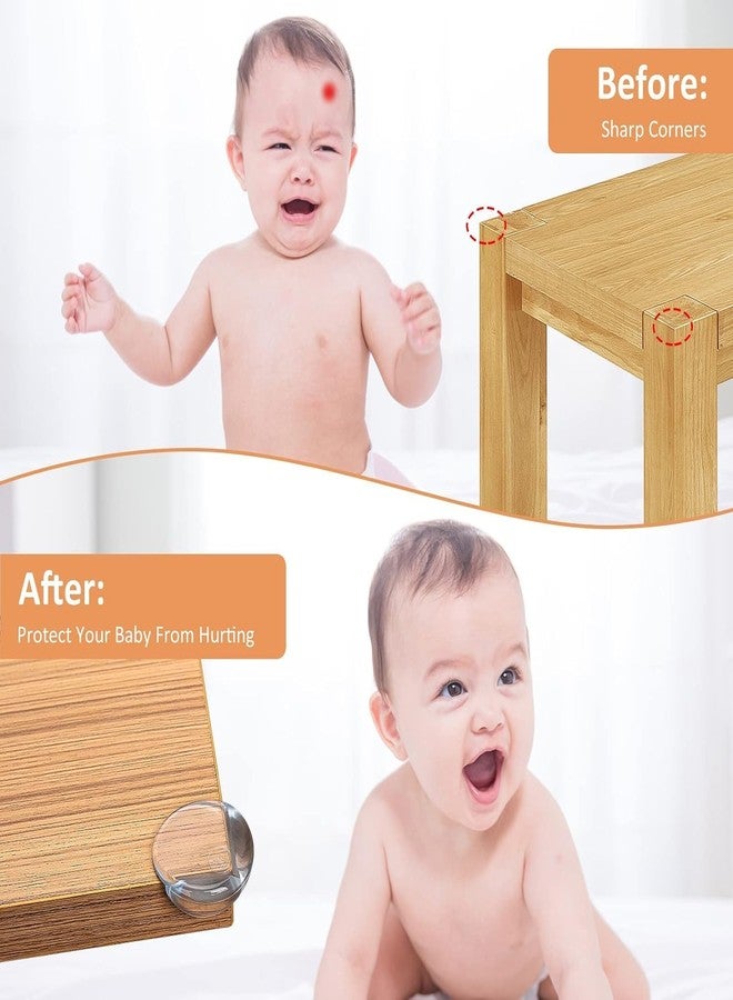 Veemok Transparent Corner Protectors for Baby Safety - Soft Silicone Edge & Corner Guards Childproof Table & Furniture Protection - Anti-Collision Cushioned Bumpers for Sharp Edges (Pack of 25) - Image 4
