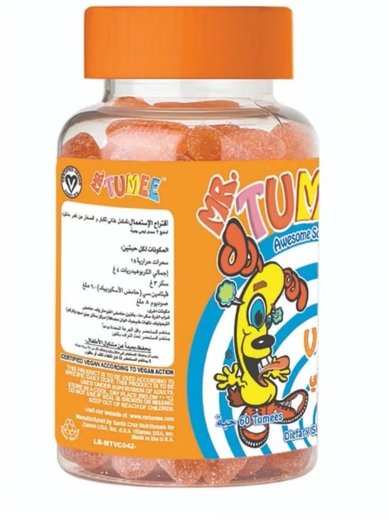 MR.TUMEE Two pieces of Mr. Tommy, sweet, vitamin C - 60 pieces - Image 3