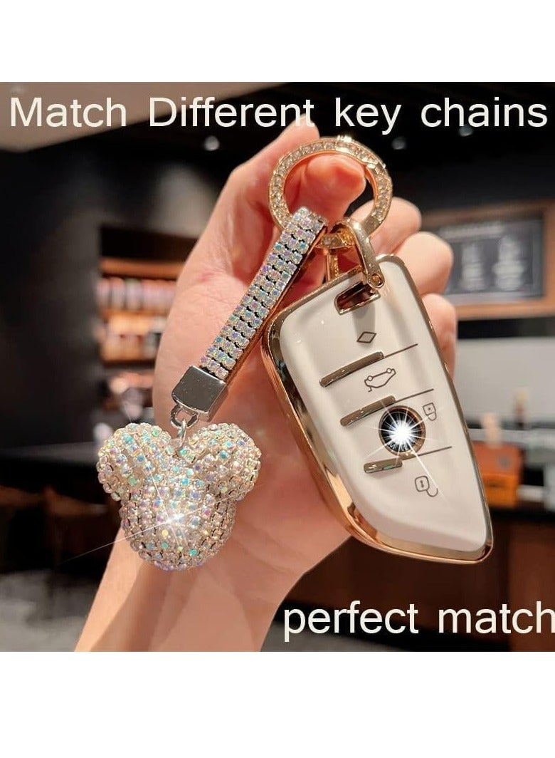 أوزيغالور غلاف جهاز فتح القفل عن بعد لحماية مفاتيح سيارات BMW 2 5 6 7 السلسلة X1 X2 X3 X5 X6 X7، ومقاومة الغبار، ومقاومة الكسر - Image 2