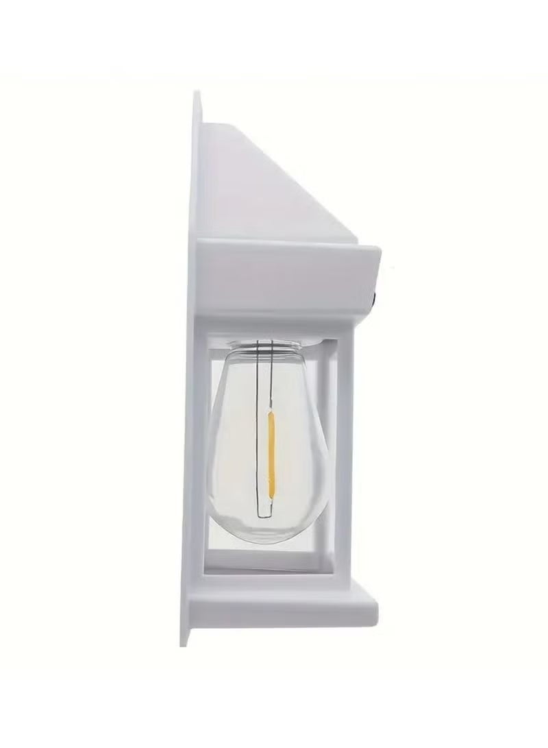 GENNEXT Pack Of 4 Pcs Solar Outdoor Light Solar Motion Sensor Security Lights With 3 Lighting Modes Wireless Solar Wall Lights Waterproof Solar Light Bulb Lights For Garden Home And Garage Use White - Image 4