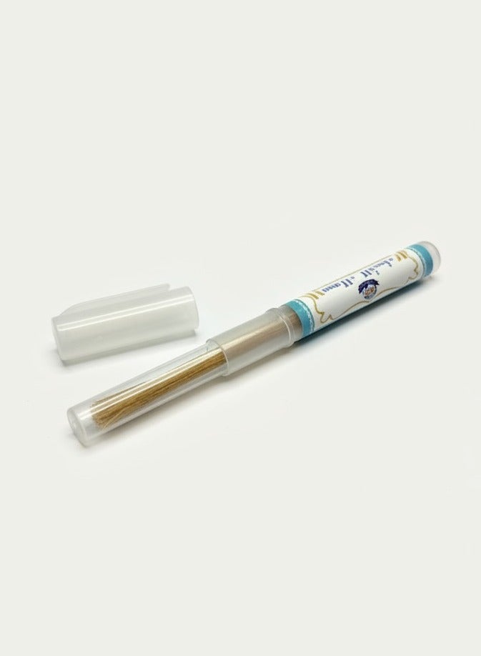 10 coated Arak toothpicks, natural, without preservatives. Miswak, a natural toothbrush for cleaning teeth, oral disinfectant, strengthens gums, freshens breath, Sunnah of the Prophet, for travel, suitable for daily use and travel. - Image 3