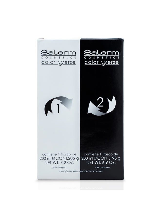 Salerm Hair Color Reverse Cream, Natural, Ammonia Free, Permanent, Suitable for All Hair Colors - Image 1
