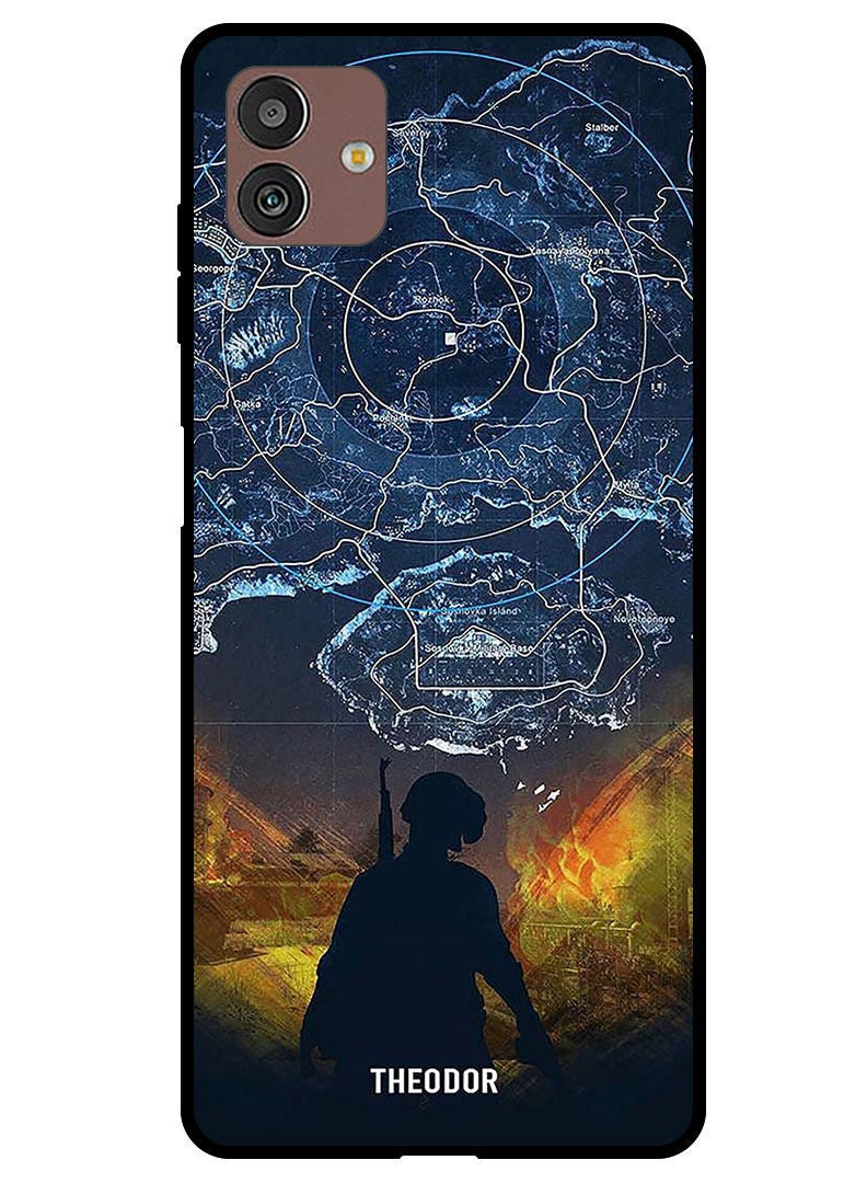 Theodor Protective Case Cover For Samsung Galaxy M13 5G   Pubgy Map - Image 1