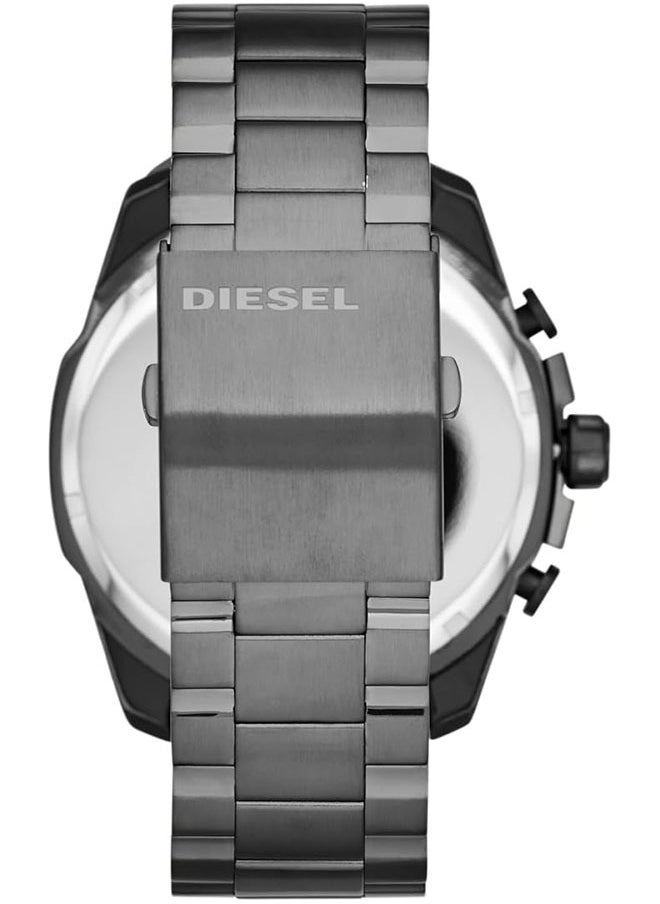 DIESEL Men's Super Leader Round Stainless Steel Chronograph 51mm - Grey - DZ4329  - Image 3