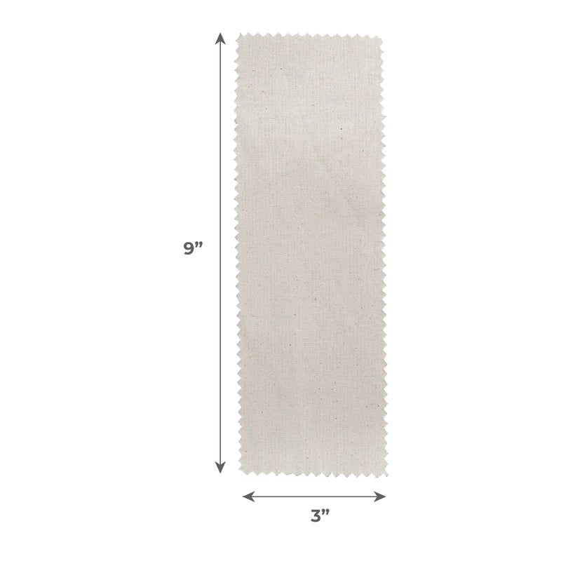 ForPro Professional Collection ForPro Natural Muslin Epilating Strips, Tear-Resistant, Pre-Cut Strips for Hair Removal, 3â€ W x 9â€ L, 100-Count - Image 2