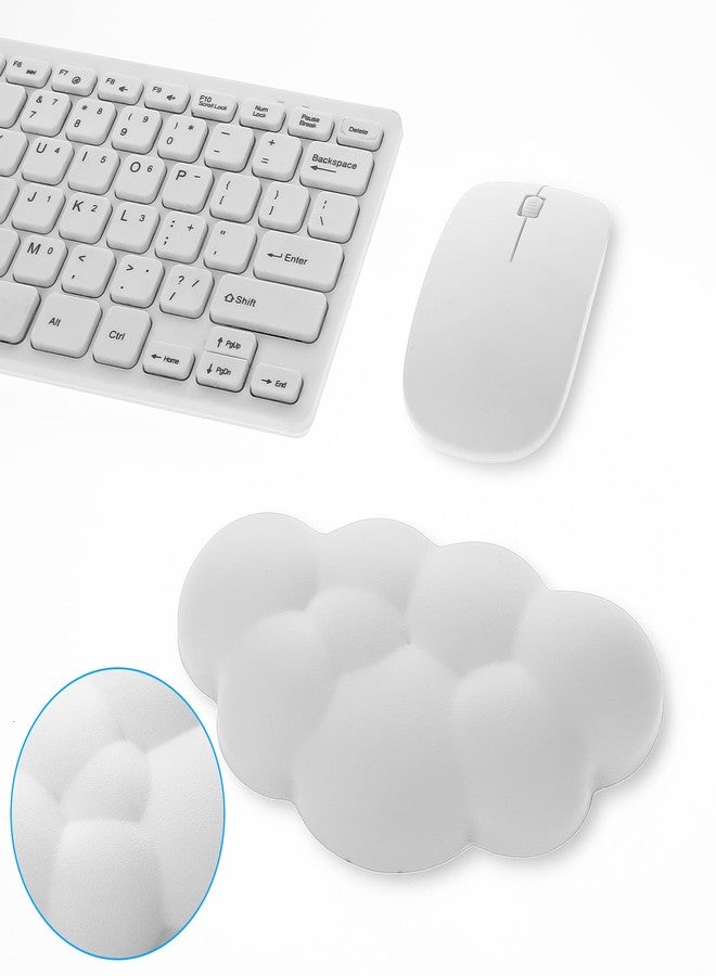 Dimeho Cloud Wrist Rest Cushion for Mouse Ergonomic Soft Gel Hand Support Pad Ergonomic Anti-Slip Comfortable Mat Supplies for Office School Home Laptop Computer Mouse - Image 4