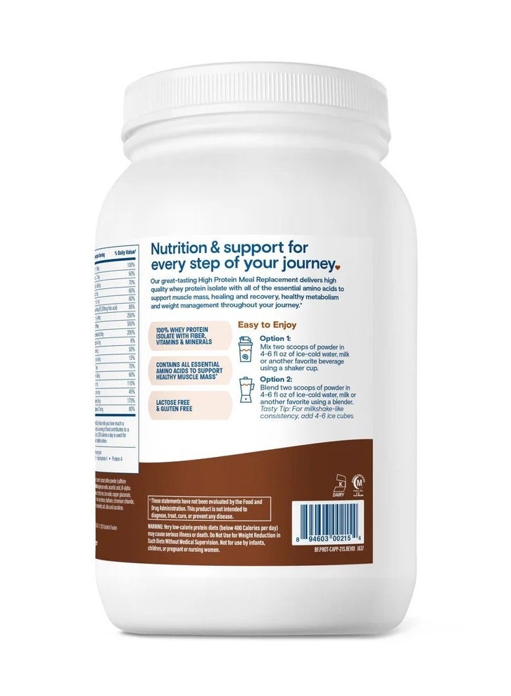 Bariatric Fusion Cappuccino High Protein Meal Replacement 871.5g - Image 5