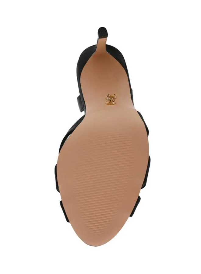 Steve Madden  Steve Madden Trophies Women's Black Heeled Sandals for Women | Best Price UAE