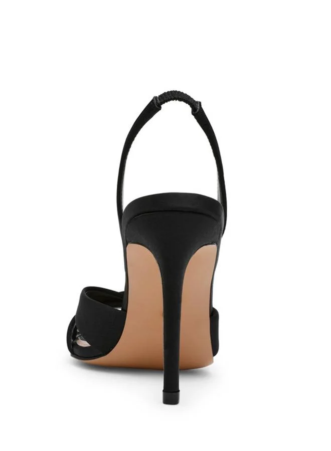 Steve Madden  Steve Madden Trophies Women's Black Heeled Sandals for Women | Best Price UAE